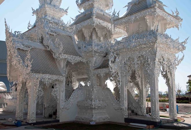 Unfinished building at Wat Rong Khun